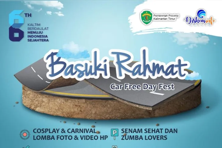 Ayo Ramaikan Basuki Rahmat Car Free Day