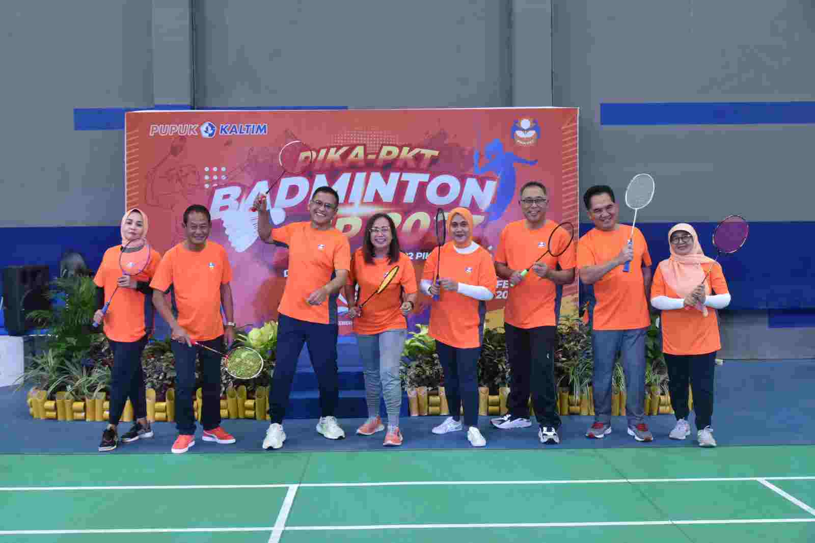 Sambut HUT ke-22 Tahun, PIKA PKT Gelar Turnamen Badminton Cup 2023