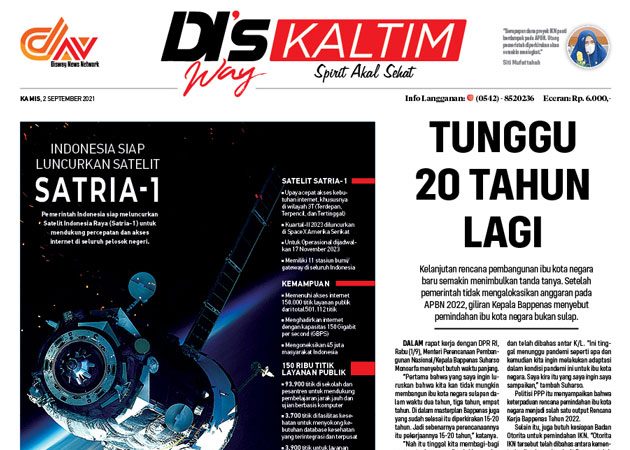 Disway Kaltim Edisi Cetak 2 September 2021