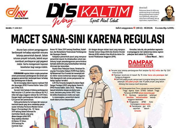 Disway Kaltim Edisi Cetak 17 Juni 2021