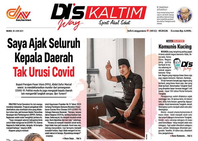 Disway Kaltim Edisi Cetak 30 Juni 2021