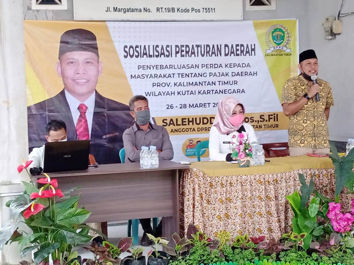 Salehuddin Kembali Gelar Sosper, Bangun Kesadaran Membayar Pajak Masyarakat