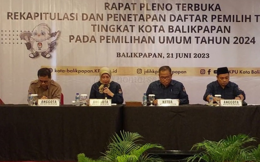 DPT Balikpapan Ditetapkan 509.487 Pemilih