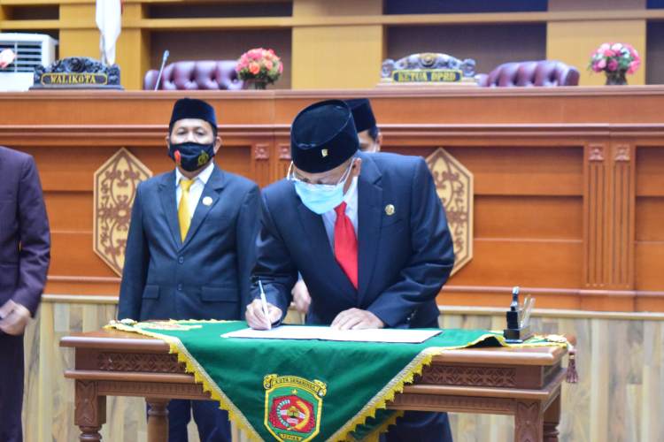 Rapat Paripurna DPRD Masa Sidang III 2020