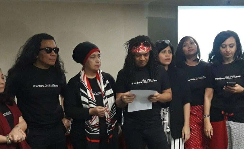 Candil Bersama Sejumlah Musisi Melantunkan Single Lagu Berjudul Hari Baru