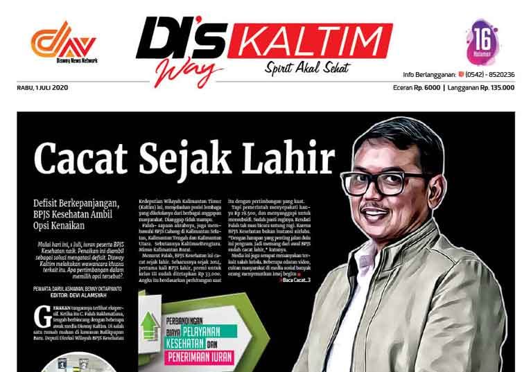 Disway Kaltim Edisi Cetak 1 Juli 2020