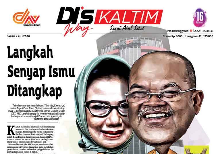 Disway Kaltim Edisi Cetak 4 Juli 2020