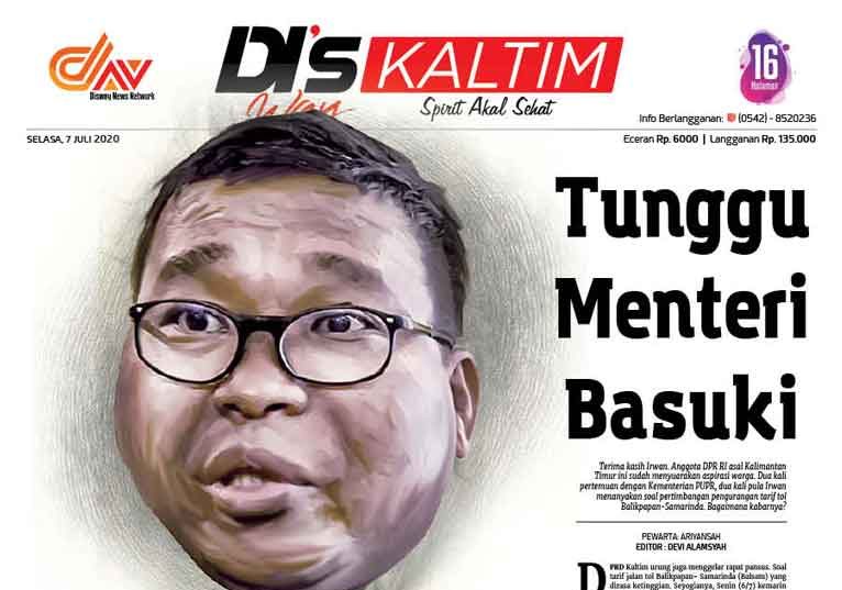 Disway Kaltim Edisi Cetak 7 Juli 2020