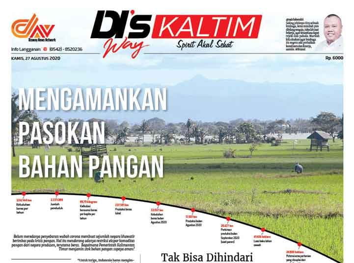 Disway Kaltim Edisi Cetak 27 Agustus 2020