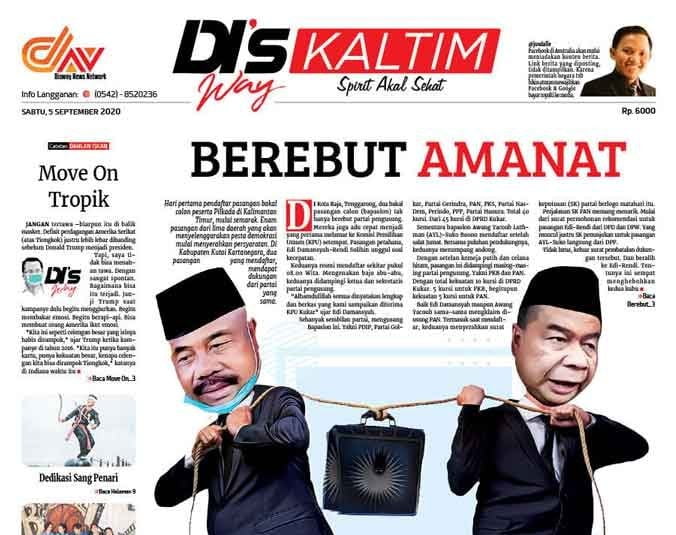 Disway Kaltim Edisi Cetak 5 September 2020