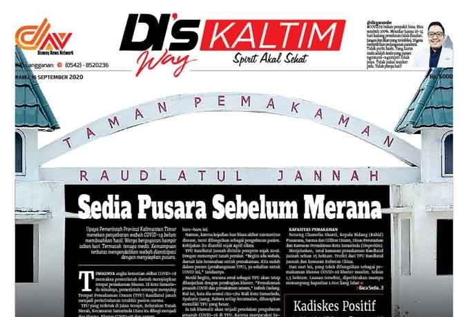 Disway Kaltim Edisi Cetak 16 September 2020