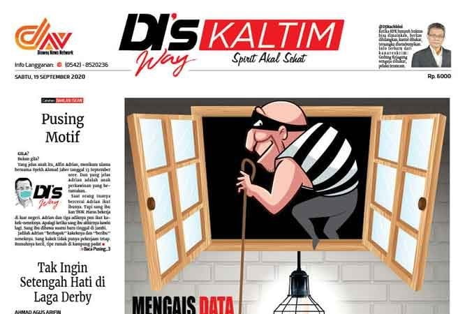 Disway Kaltim Edisi Cetak 19 September 2020