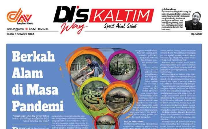 Disway Kaltim Edisi Cetak 3 Oktober 2020