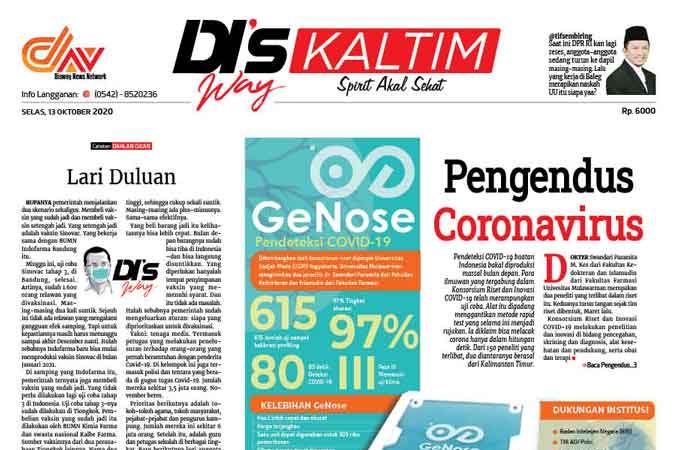 Disway Kaltim Edisi Cetak 13 Oktober 2020