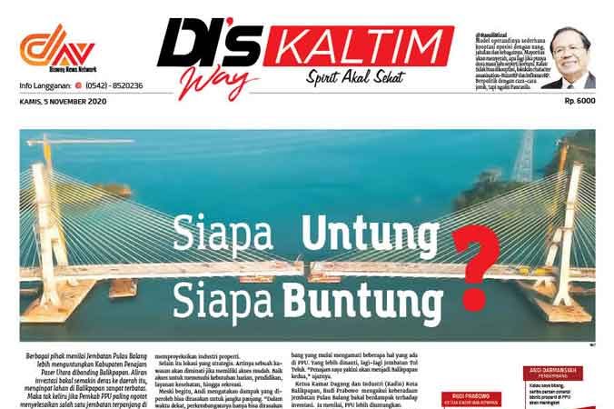 Disway Kaltim Edisi Cetak 5 November 2020