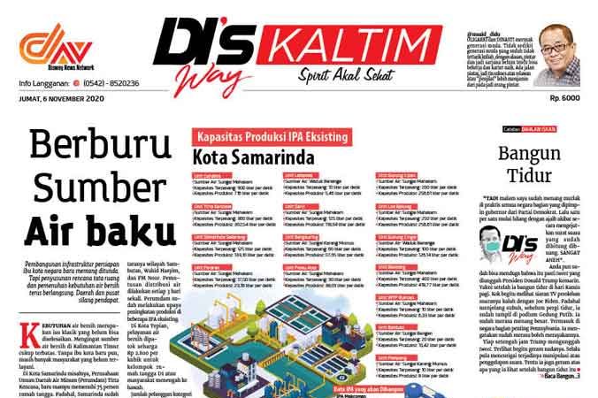 Disway Kaltim Edisi Cetak 6 November 2020