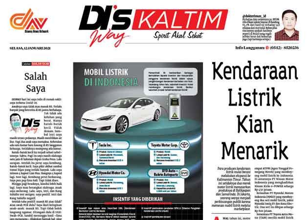 Disway Kaltim Edisi Cetak 12 Januari 2021