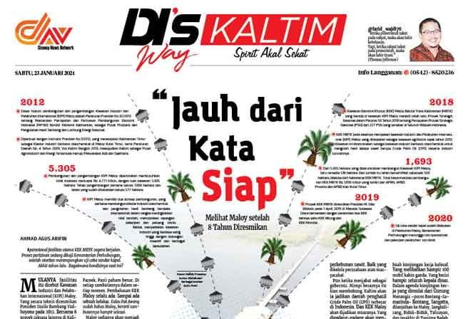 Disway Kaltim Edisi Cetak 23 Januari 2021