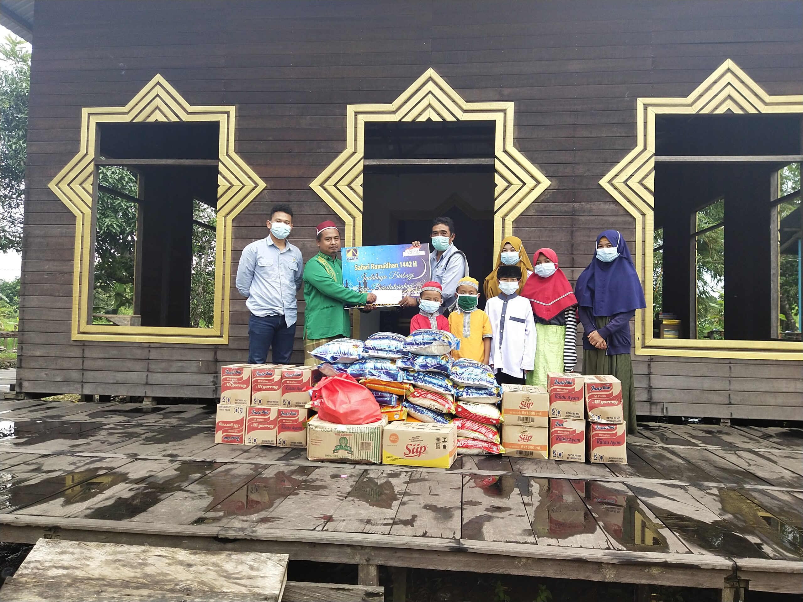 Pama Distrik ABKL Safari Ramadan di 7 Ponpes