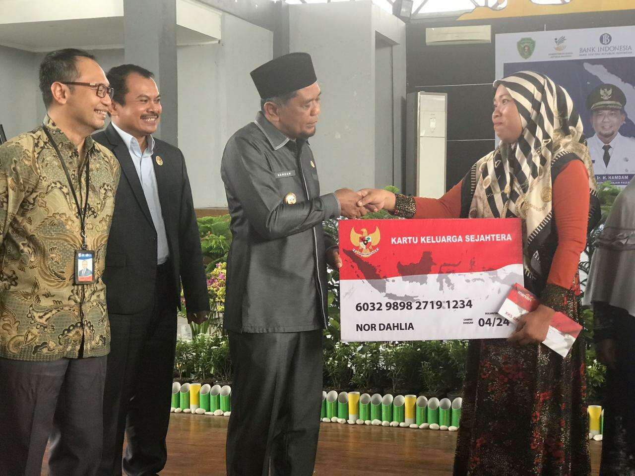 BI Luncurkan Bantuan Pangan Non Tunai di Kabupaten PPU