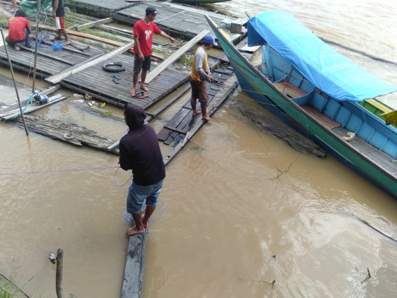 Bocah 2 Tahun Tenggelam di Sungai Mahakam, Jasadnya Tersangkut di Keramba Ikan