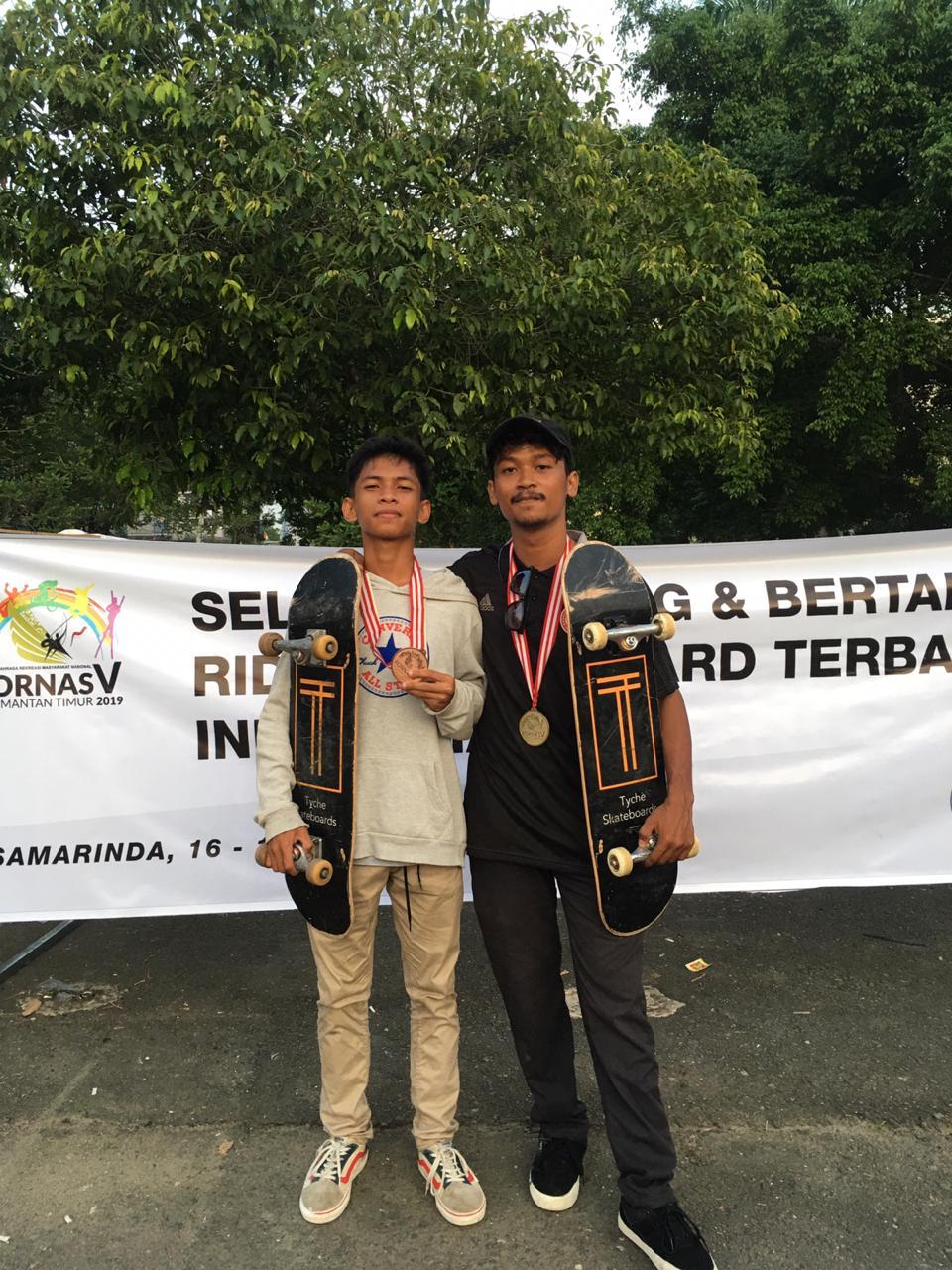 Skateboard Berau Raih Emas