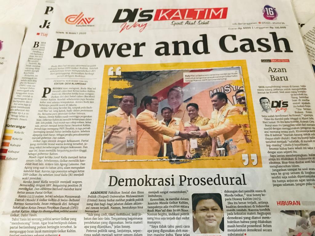 POWER AND CASH