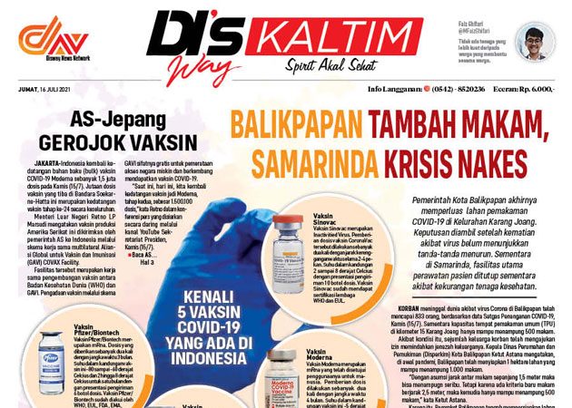 Balikpapan Tambah Makam, Samarinda Krisis Nakes