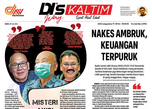 Disway Kaltim Edisi Cetak 28 Juli 2021