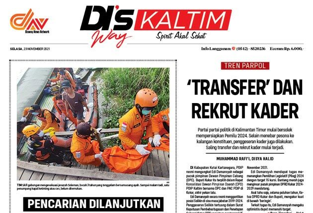 Disway Kaltim Edisi Cetak 23 November 2021