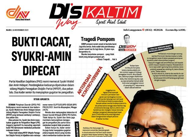 Disway Kaltim Edisi Cetak 24 November 2021