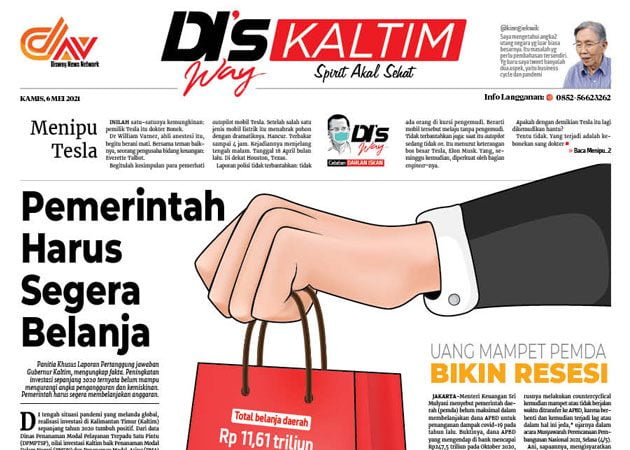 Disway Kaltim Edisi Cetak 6 Mei 2021