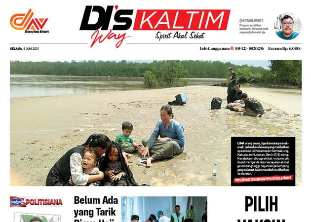 Disway Kaltim Edisi Cetak 8 Juni 2021