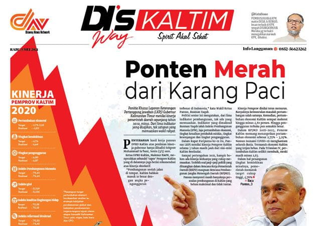 Disway Kaltim Edisi Cetak 5 Mei 2021