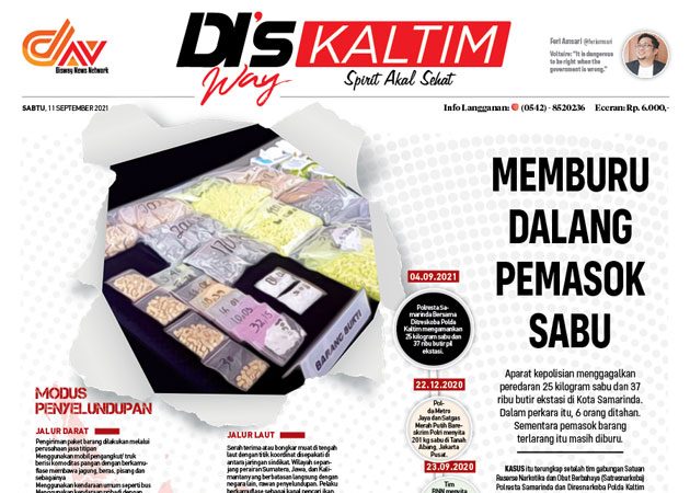 Disway Kaltim Edisi Cetak 11 September 2021