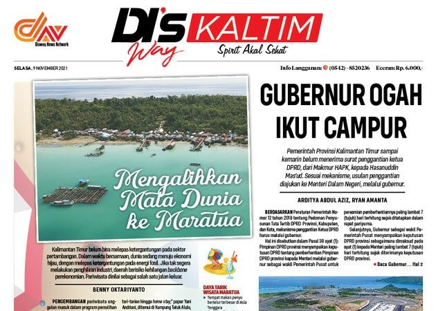 Disway Kaltim Edisi Cetak 9 November 2021