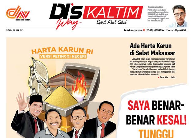 Disway Kaltim Edisi Cetak 14 Juni 2021