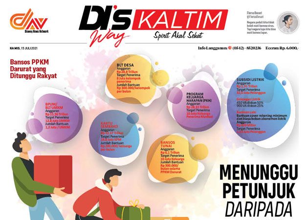 Disway Kaltim Edisi Cetak 15 Juli 2021