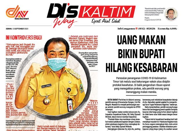 Disway Kaltim Edisi Cetak 13 September 2021