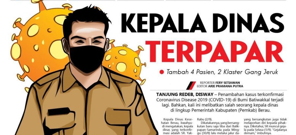 Kepala Dinas Terpapar