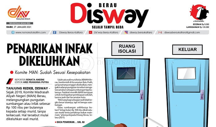 Penarikan Infak Dikeluhkan