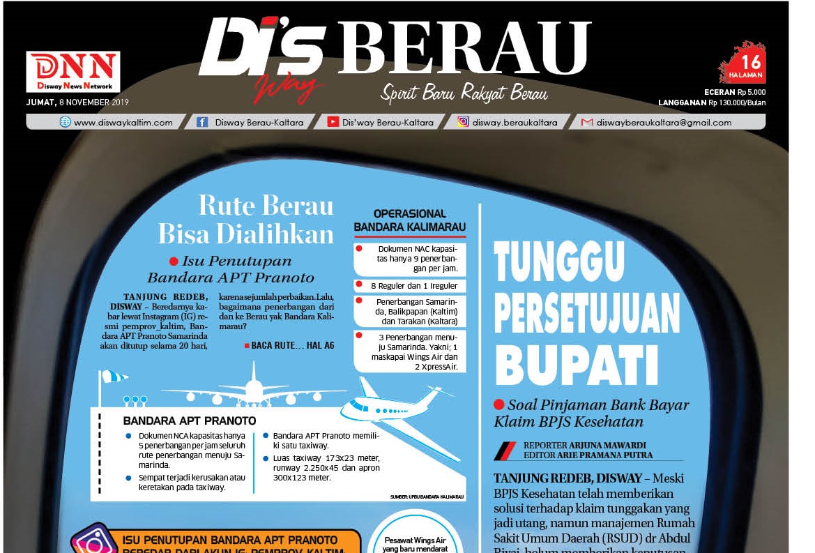 Rute Berau Bisa Dialihkan