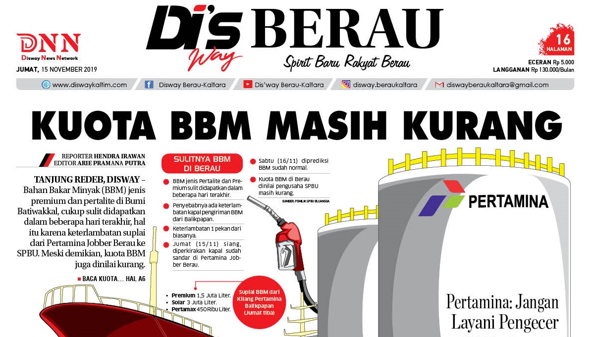 Kuota BBM Masih Kurang