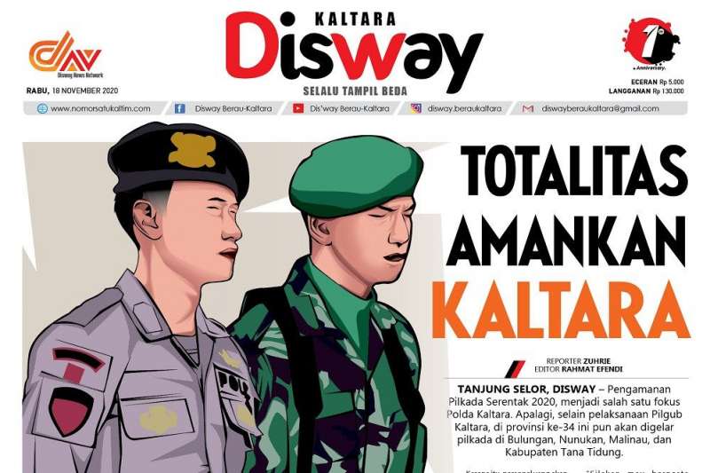 Totalitas Amankan Kaltara