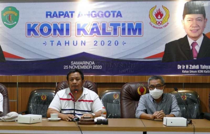 10 Cabor Bakal Ditetapkan Dalam Rapat Anggota KONI Kaltim