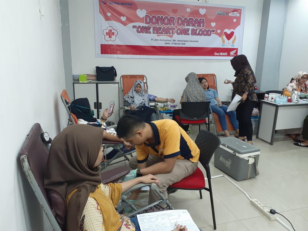 Astra Motor Samarinda Gelar Donor Darah