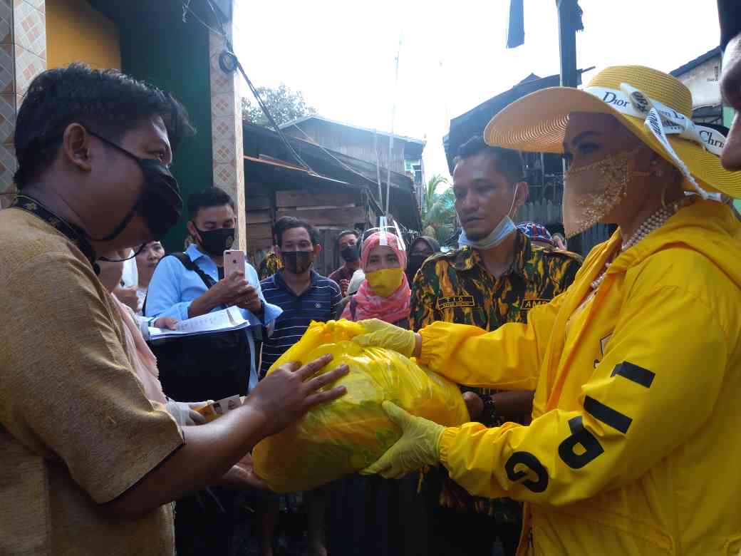 IIPG Kaltim Bantu Korban Kebakaran