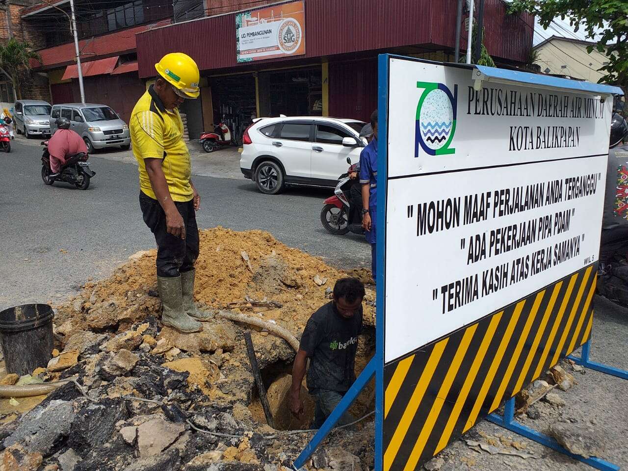 Pipa PDAM Bocor Lagi, Distribusi Air Terganggu Selama 24 Jam