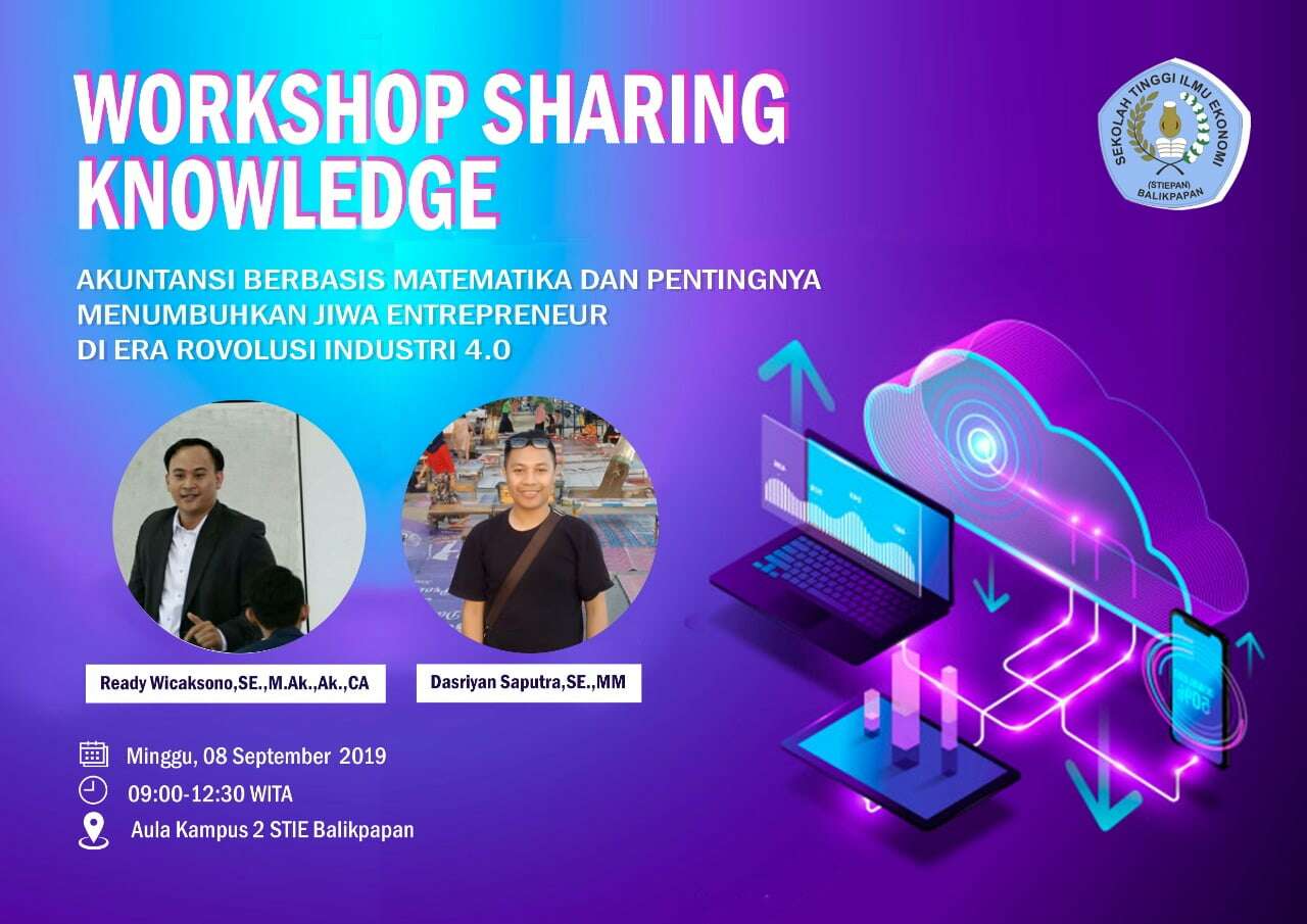 Peserta Terbatas, Workshop Sharing Knowledge Hadapi Revolusi Industri 4.0