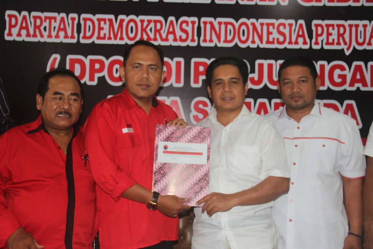 Diwakili Tim, Andi Harun Ambil Formulir Pendaftaran Calon Wali Kota di PDIP